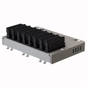 Turck TX-IO-XX03 TX HMI/PLC Series, Plug-In Module, 20 DI, 12 DO 0.5 A ,4 AI (U, I, RTD, TC), 4 AO (U, I), Plug-in expansion module for use with HMIs of the TX500 and TX700 product series, I/O Modules, 20 digital inputs, 24 VDC, PNP, 12 digital outputs, 24 VDC, 0.5 A, PNP, 4 analog inputs, U, I, RTD, TC, 4 analog outputs, U, I