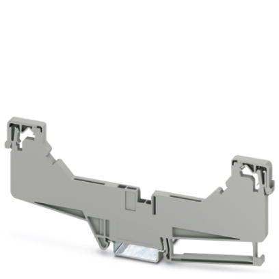 Phoenix Contact 3062100 Support bracket, Bracket for busbars, set every 20 cm, length: 155.8 mm, width: 5.2 mm, number of positions: 2, color: gray