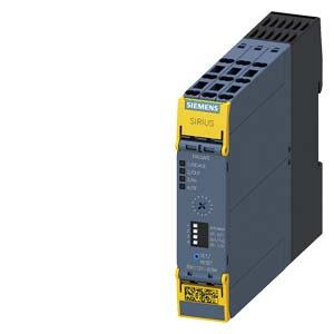 Siemens 3SK1121-2CB41 SIRIUS safety relay Basic unit Advanced series with time delay 0.05-3 s Relay enabling circuits 2 NO instantaneous 2 NO delayed Us = 24 V DC Spring-type terminal (push-in)