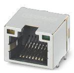 Phoenix Contact 1149867 RJ45 PCB connectors, degree of protection: IP20, 10 Gbps, connection method: Wave soldering contacts