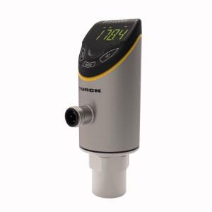 Turck PS510-250-01-LI2UPN8-H1141 Pressure Sensor, Relative Pressure: 0…250  Bar, , 4-digit, 2-colored, 12-segment display, rotatable by 180°, Housing is rotatable after plugging the process connection, Metal measuring cell, 18…33 VDC, NO/NC contact, PNP/NPN output, analog output (current/voltage), IO-Link, Process connection G1/4 female thread, Plug-in device, M12 × 1, "