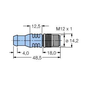 RSE 57-TR2 Part Image. Manufactured by Turck.