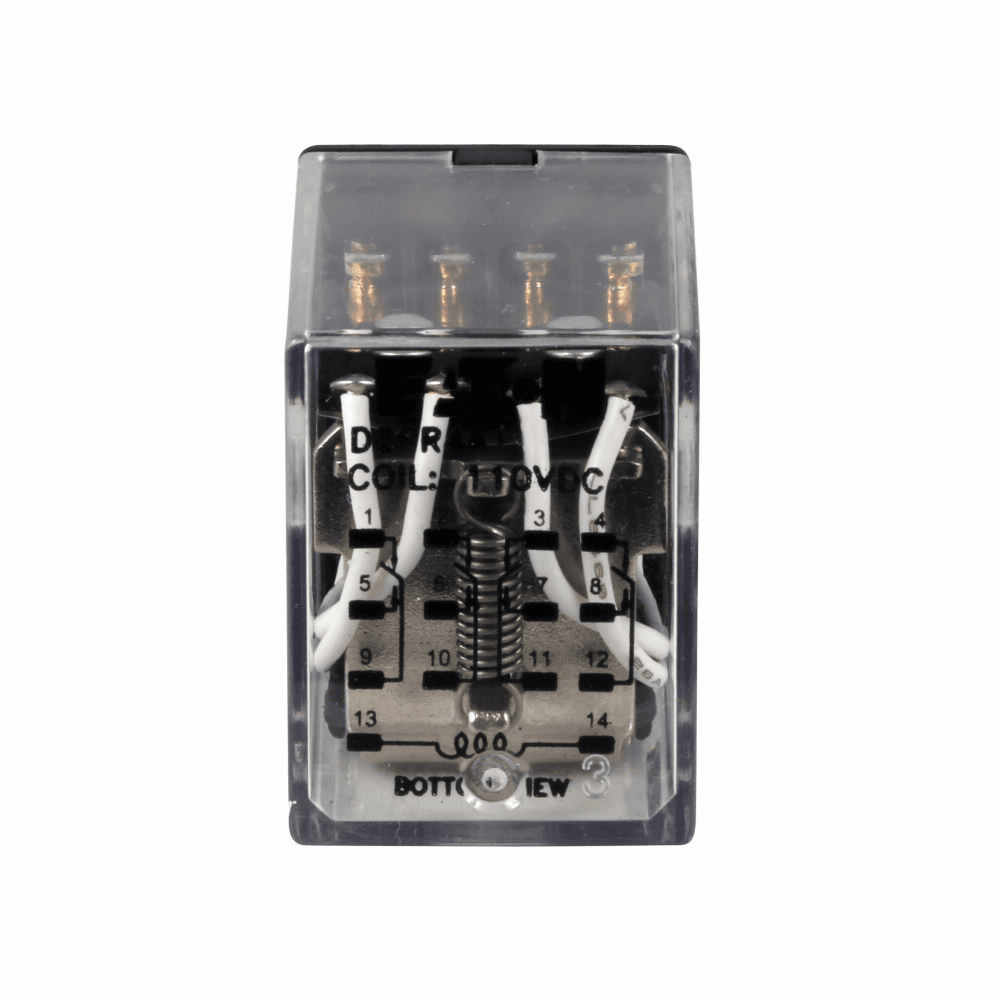 Eaton D2PR2T1 D2PR2T1 Eaton - General Purpose Plug-In Relay, D2PR, Standard relay, 24 Vdc, DPDT