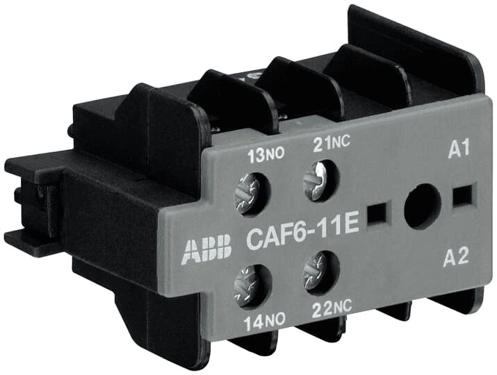 ABB Control CAF6-11E CAF6-11E ABB Control - TOP MTD.AUX.1NO-1NC BC6 &BC74P