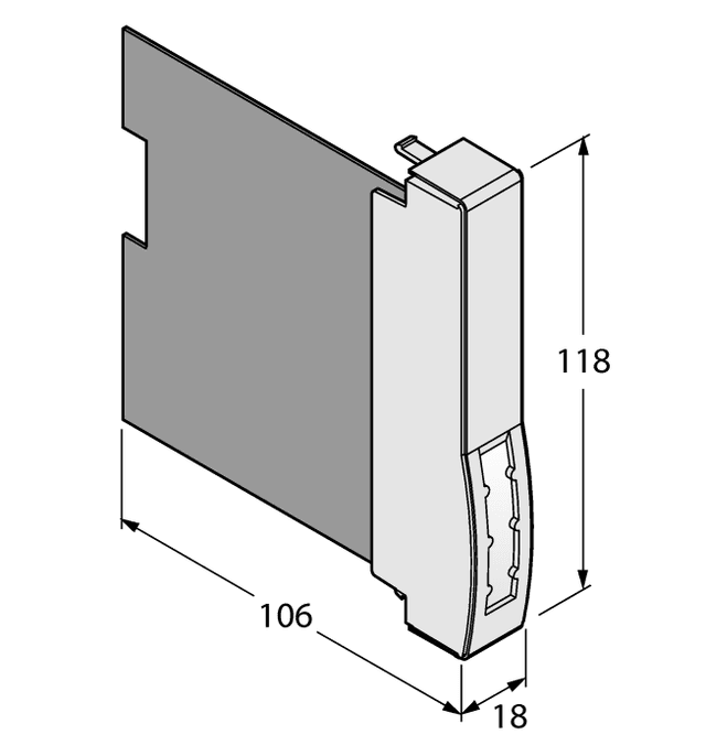 DPC-49-IPS1 Part Image. Manufactured by Turck.