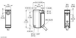 BI5U-Q12-AN6X2/F2 Part Image. Manufactured by Turck.