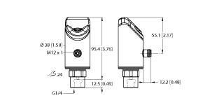 PS510-40V-01-2UPN8-H1141 Part Image. Manufactured by Turck.