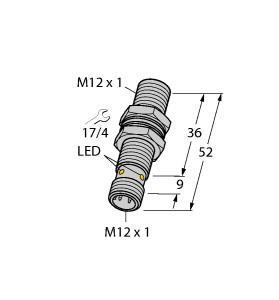 BI6U-MT12-AP6X2-H1141 Part Image. Manufactured by Turck.