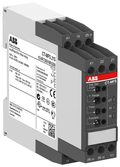 ABB Control 1SVR730010R0200 1SVR730010R0200 ABB Control - CT-MFS.21S TIME RELAY MULTIFUNCTION