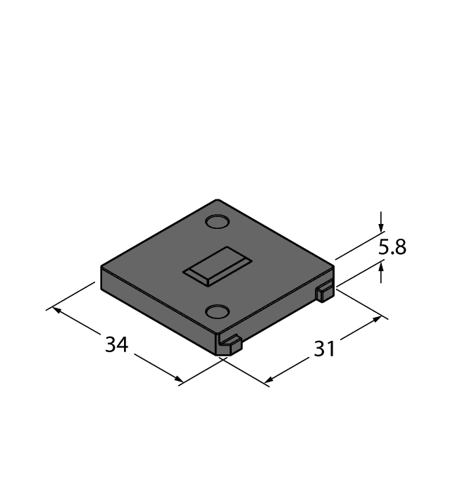 Turck TW865-868-Q31L34-M-HT-B1090 UHF Tag, , For outdoor use, UV resistance (ISO 4892-2), Flame-retardant (UL 94 V-0), IP67, 20 °C/68 °F, 1.0 m/3.3 ft, 1 h, Resistant to fuels, oils, salt water (testing under real conditions required!), The high-temperature tags must undergo adequate stress tests within the proposed temperature processes before deployment. Otherwise, their durability cannot be guaranteed when exposed to temperatures outside the denoted range., EEPROM, memory 1090 byte, TID serial number: 6 byte, For direct mount