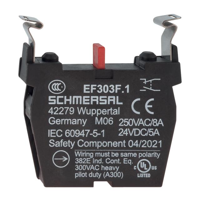 EF303F.1 Part Image. Manufactured by Schmersal.