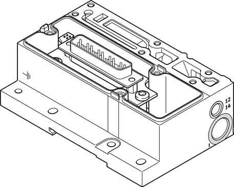 540893 Part Image. Manufactured by Festo.