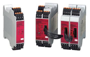 Omron G9SX-AD322-T15-RT DC24 G9SX-AD322-T15-RT DC24, Safety Modules, Mounting: DIN rail, Operating Voltage: 24 VDC, Inputs: 1 or 2 channels, Dry Contact / PNP