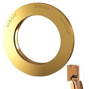 Garlock 29609-4150 Bearing Isolator; 2.5" Shaft Size; 3.5" Bore; 0.374" Width; Bronze Stator/Rotor Material; FKM O-Ring Material; Graphite Filled PTFE Unitizing Ring Material; -22 to 400 Degree F Temperature; GUARDIAN Style Name