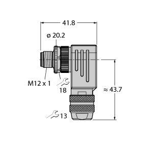 BMSWS8251-8.5 Part Image. Manufactured by Turck.