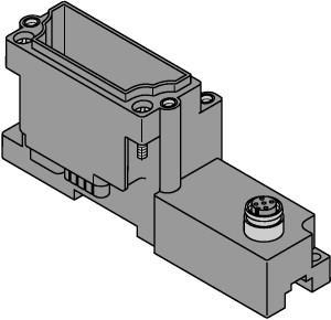 Turck BL67-B-1M12 BL67 base module, 1 × M12 Connector, 5-pin, , Passive connection components for sensors and actuators, Quick replacement of electronics in wired state, Mechanical coding prevents accidental plugging of the wrong electronic module, Protection class IP67, M12 connection technology, 5-pin, 1 port