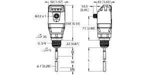 LS-551-0600-LIU22PN8X-H1151 Part Image. Manufactured by Turck.