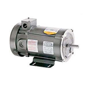 Baldor (ABB) CDP3460 DC Motor; Permanent Magnet; 1HP; 56C Frame Size; 2500 Sync RPM; 180 Voltage; DC; TEFC Enclosure; NEMA Frame Profile; C-Face | Foot Mounted; Removable Base; 5/8" Shaft Diameter; 3-1/2" Base to Center Height; 14.59" Overall Length