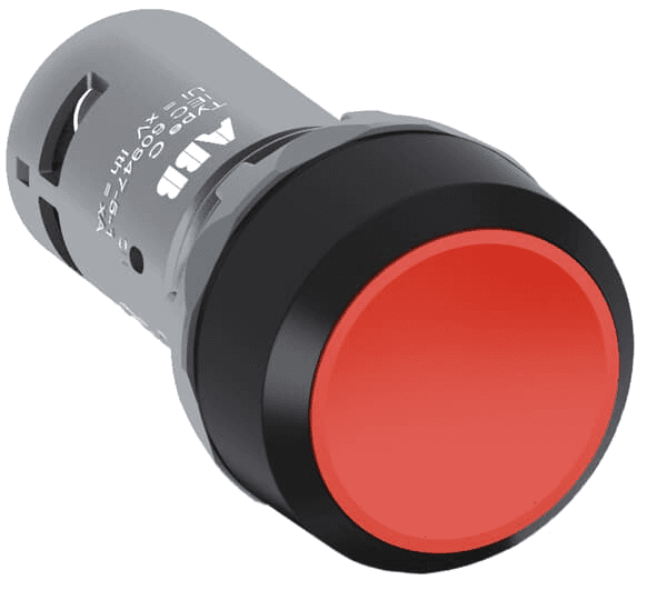 ABB Control CP2-10R-10 CP2-10R-10 ABB Control - COMPACT FLUSH PB MAINT. RED, 1NO