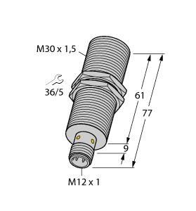 BI10-M30E-AP6X-H1141 Part Image. Manufactured by Turck.