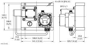 WCIOL-12GPM-75NPT-H1151 Part Image. Manufactured by Turck.