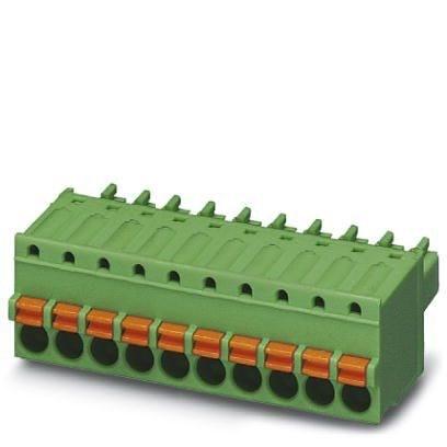 Phoenix Contact 1940046 PCB connector, nominal cross section: 1.5 mmÂ², color: green, nominal current: 8 A, rated voltage (III/2): 160 V, contact surface: Tin, type of contact: Female connector, number of potentials: 16, number of rows: 1, number of positions: 16, number of conn