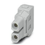 Phoenix Contact 1417387 Contact insert module, number of positions: 2, power contacts: 2, control contacts: 0, Socket, Axial screw connection, 830 V, 40 A, 2.5 mm² ... 10 mm², application: Power