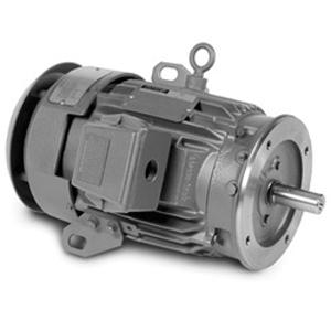 Baldor (ABB) CECP3770T General Purpose; 7-1/2HP; 213TC Frame Size; 1800 Sync RPM; 230/460 Voltage; AC; TEFC Enclosure; NEMA Frame Profile; Three Phase; 60 Hertz; C-Face and Foot Mounted; Base; 1-3/8" Shaft Diameter; 5-1/4" Base to Center of Shaft; 20.94" Overall Length