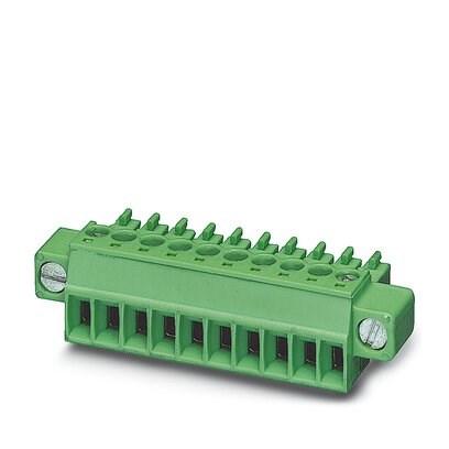 Phoenix Contact 1741542 PCB connector, nominal cross section: 1.5 mmÂ², color: green, nominal current: 8 A, rated voltage (III/2): 160 V, contact surface: Tin, type of contact: Female connector, number of potentials: 20, number of rows: 1, number of positions: 20, number of conn