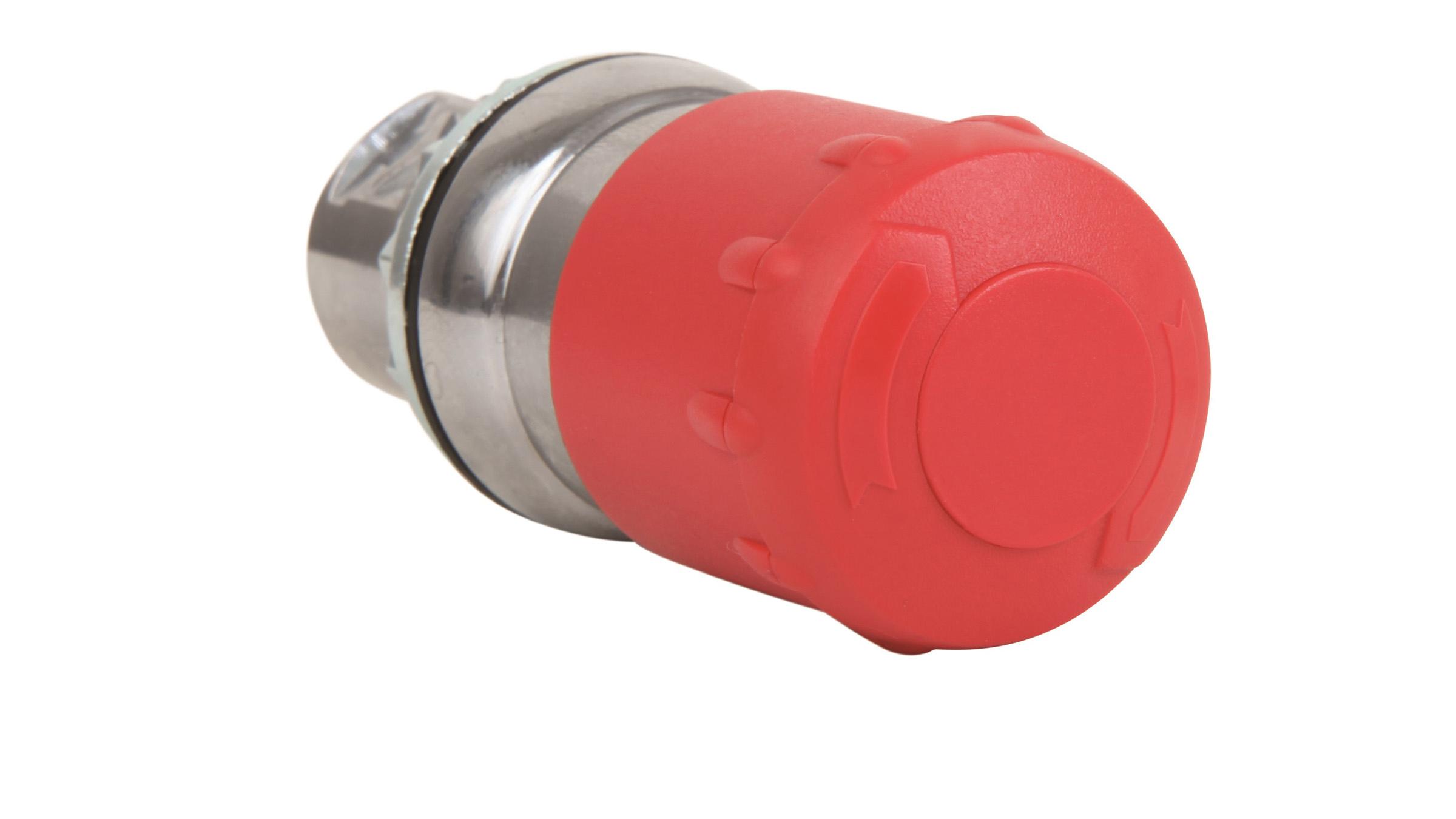 Sprecher + Schuh D7M-MT34 Sprecher + Schuh D7M-MT34 - D7 22mm Emergency Stop, Non-Illuminated, Metal, Twist-to-Release 30mm Non-Keyed, Red, Operator Only, UL Type 4/13, IP66