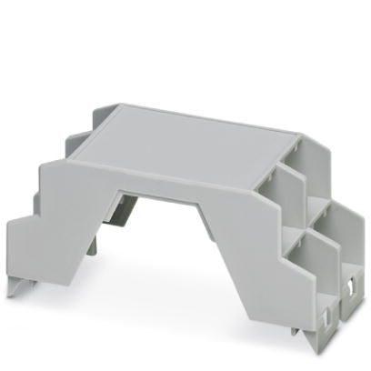 Phoenix Contact 2854429 DIN rail housing, Upper housing part for connectors with header, width: 45.2 mm, height: 99 mm, depth: 45.85 mm, color: light grey (7035)