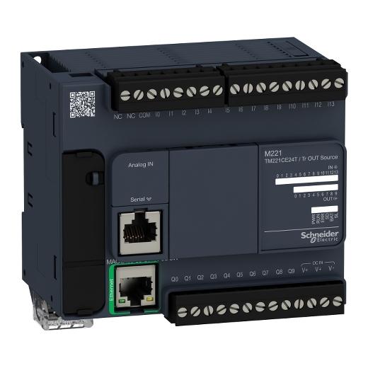 TM221CE24T Part Image. Manufactured by Schneider Electric.