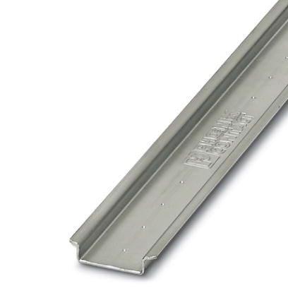 Phoenix Contact 0801681 DIN rail, unperforated, acc. to EN 60715, material:Â Steel, galvanized, passivated with a thick layer, Standard profile, color:Â silver, Pack of 25 (50 m)