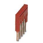 Phoenix Contact 3213043 Plug-in bridge, pitch: 3.5 mm, number of positions: 5, color: red