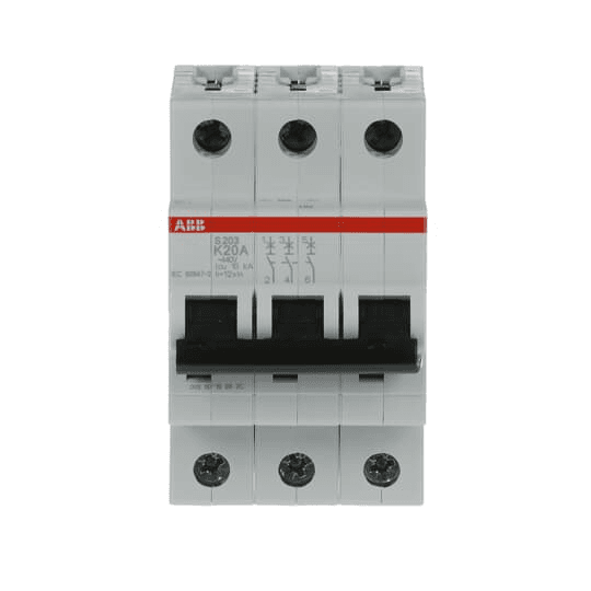 S203-K20 Part Image. Manufactured by ABB Control.