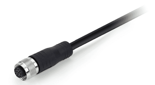 Nidec ZK-M12-12-2M-1-AFF CONNECTION CABLE M12