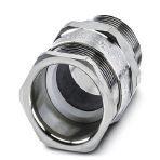 Phoenix Contact 1411081 Cable gland, cable gland material: Nickel-plated brass, application: Ex, external cable diameter 23.5 mm ... 32.2 mm, shielding: no, connecting thread: M40 x 1.5, color: silver