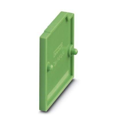 Phoenix Contact 1780044 Pitch spacer, raises the pitch by 2.54 mm, interlocks with terminal block of the same shape, color: green