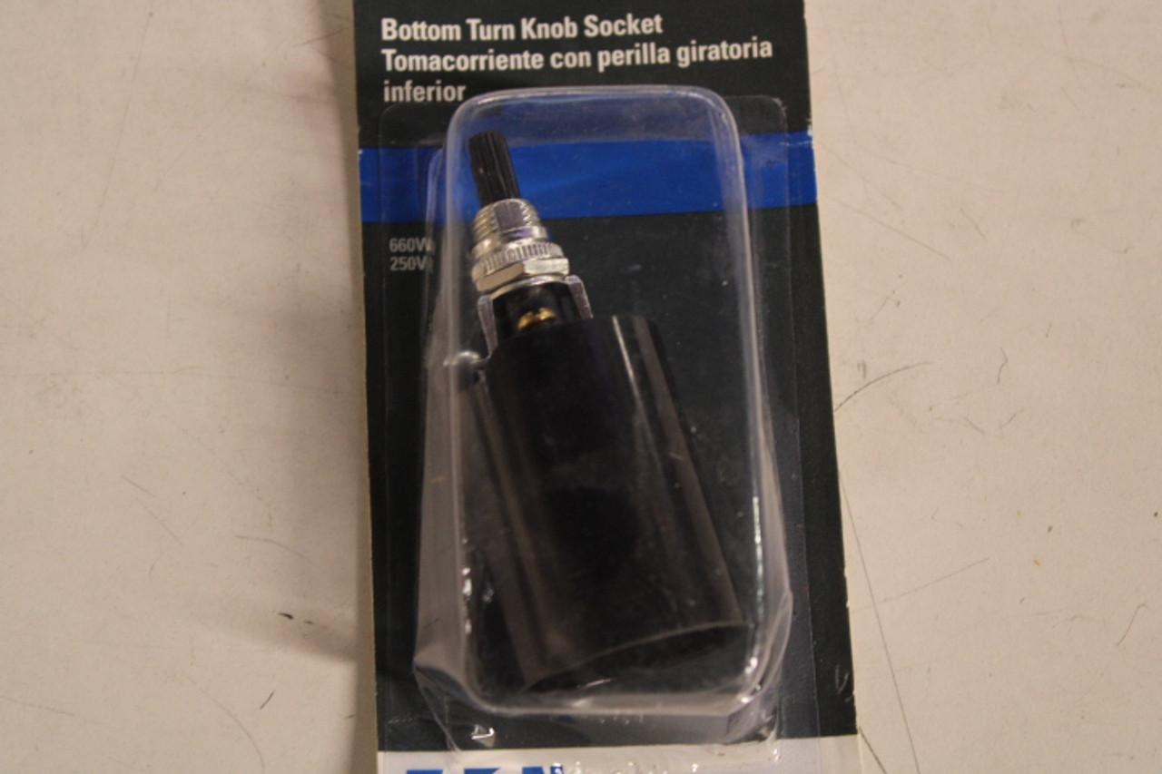 Eaton BP1198 250/120 VAC, 660 W, Black, Polycarbonate, Socket, 1-Pole, Incandescent Lampholder