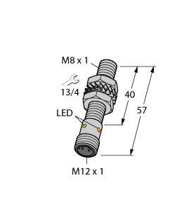 BI1.5-EG08-AN7X-H1341 Part Image. Manufactured by Turck.