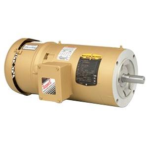 Baldor (ABB) 2EBM3554 Motor, Alternating Current; Brake; 1-1/2HP; 56C Frame Size; 1800 Sync RPM; 230/460 Voltage; AC; TEFC Enclosure; NEMA Frame Profile; Three Phase; 60 Hertz; C-Face; No Base; 5/8" Shaft Diameter; 17.8" Overall Length; 86.5 Efficiency Full Load