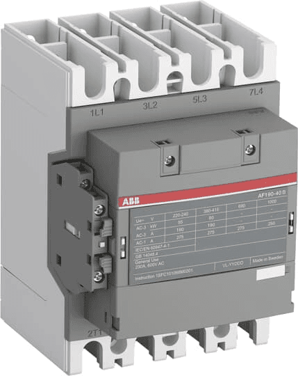 ABB Control AF190-40-11-13 AF190-40-11-13 ABB Control - CONTACTOR 4 POLE 230A 600VAC