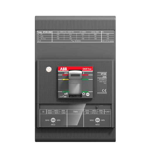 ABB Control XT4LU3110BFF000XXX XT4LU3110BFF000XXX ABB Control - XT4L 250TMA 110 550-1100 3PFFUL/CSA