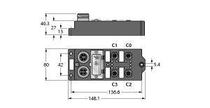 FDNQ-S0404G-MM Part Image. Manufactured by Turck.