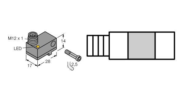 BIM-NST-AP6X-H1141/S34 Part Image. Manufactured by Turck.