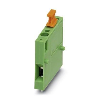 Phoenix Contact 1780028 PCB terminal block, nominal current: 13.5 A, rated voltage (III/2): 320 V, nominal cross section: 2.5 mmÂ², number of potentials: 1, number of rows: 1, number of positions per row: 1, product range: KDS 3-PMT, pitch: 5.08 mm, connection method: Screw conn