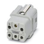 Phoenix Contact 1406537 Contact insert, number of positions: 5+PE, size: D7, number of connections per position: 1, Socket, Crimp connection, 230 V/400 V, 20 A, 0.5 mm² ... 2.5 mm², application: Power
