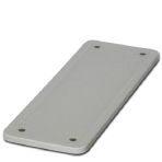 Phoenix Contact 1660397 HEAVYCON cover plate, for panel cutouts of type B24/HV16, 3.5 mm thick, gray