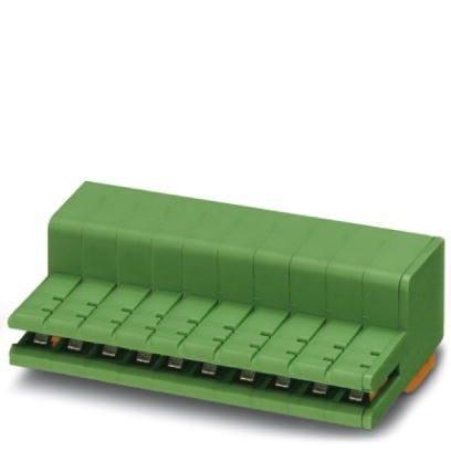 Phoenix Contact 1883080 PCB direct plug, nominal cross section: 1.5 mmÂ², color: green, nominal current: 10 A, rated voltage (III/2): 320 V, contact surface: Tin, type of contact: Female connector, number of potentials: 6, number of rows: 1, number of positions: 6, number of con