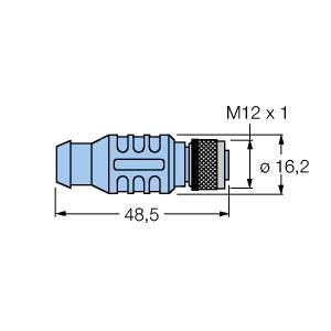 RKE 57-TR2 Part Image. Manufactured by Turck.